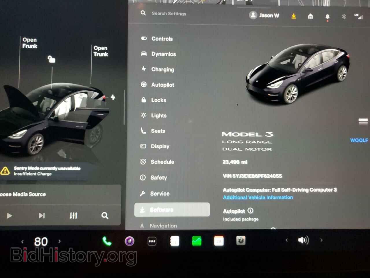 2023 TESLA MODEL 3 - VIN: 5YJ3E1EB6PF624055 - Фото 9
