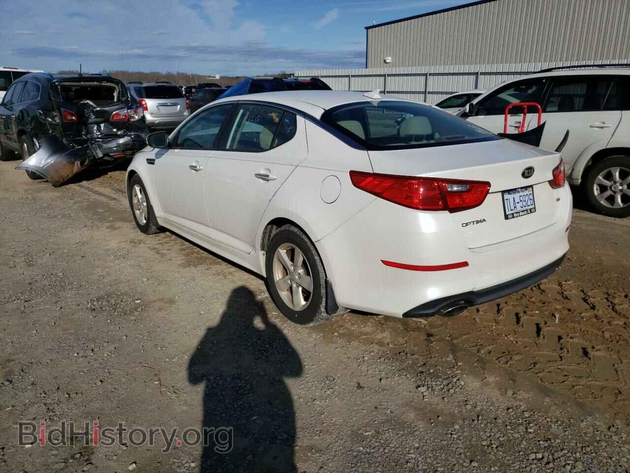 2015 KIA OPTIMA - VIN: KNAGM4A71F5546353 - Фото 2