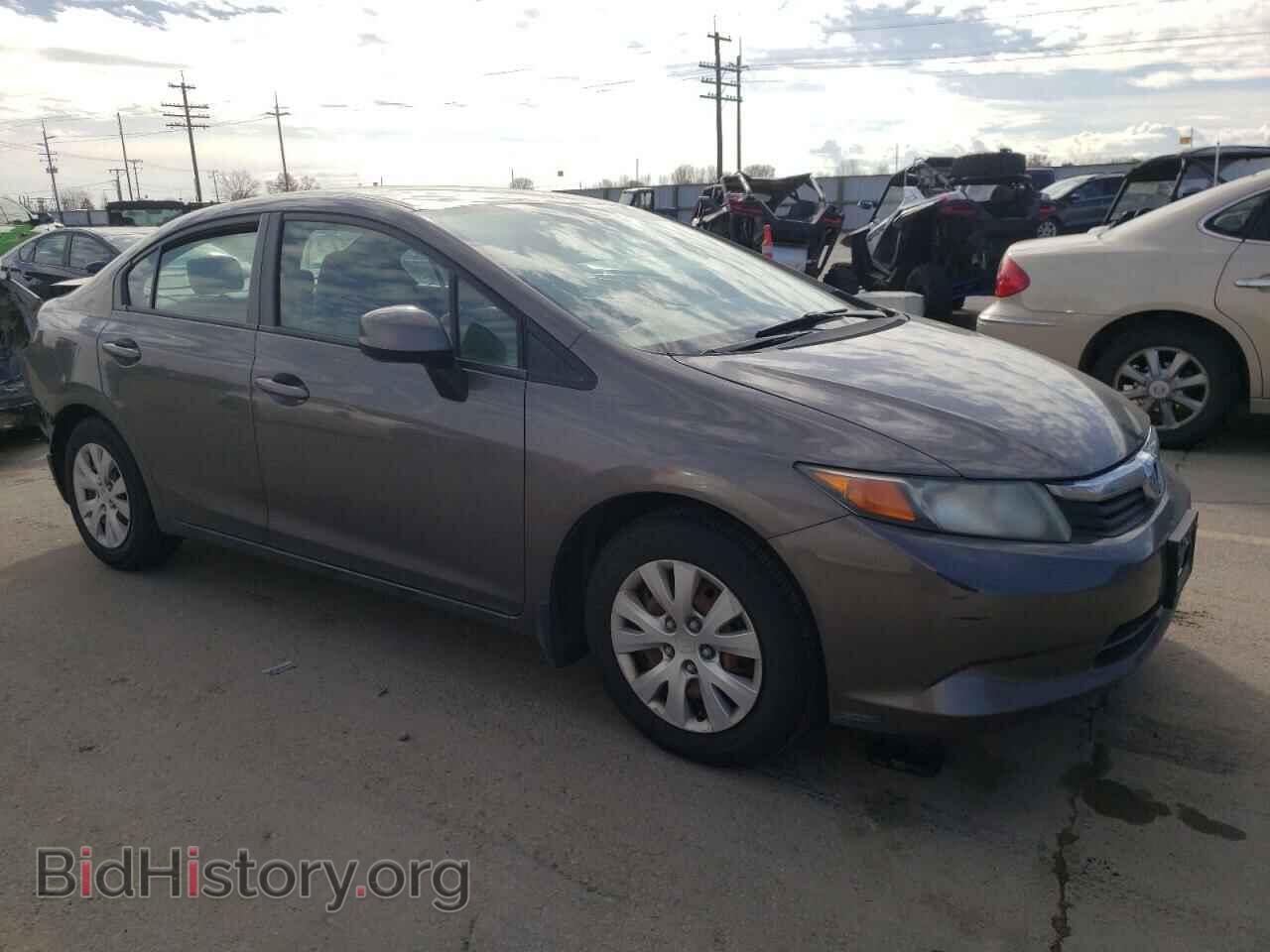 2012 HONDA CIVIC - VIN: 19XFB2F52CE328616 - Фото 4