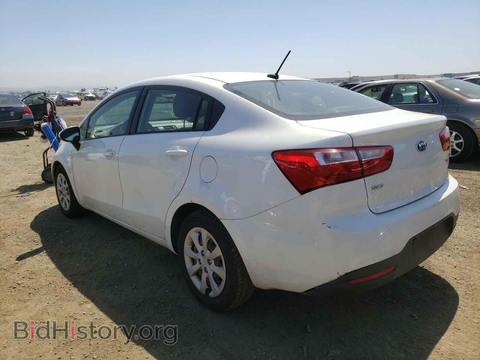 2014 KIA RIO - VIN: KNADM4A37E6334792 - Фото 3
