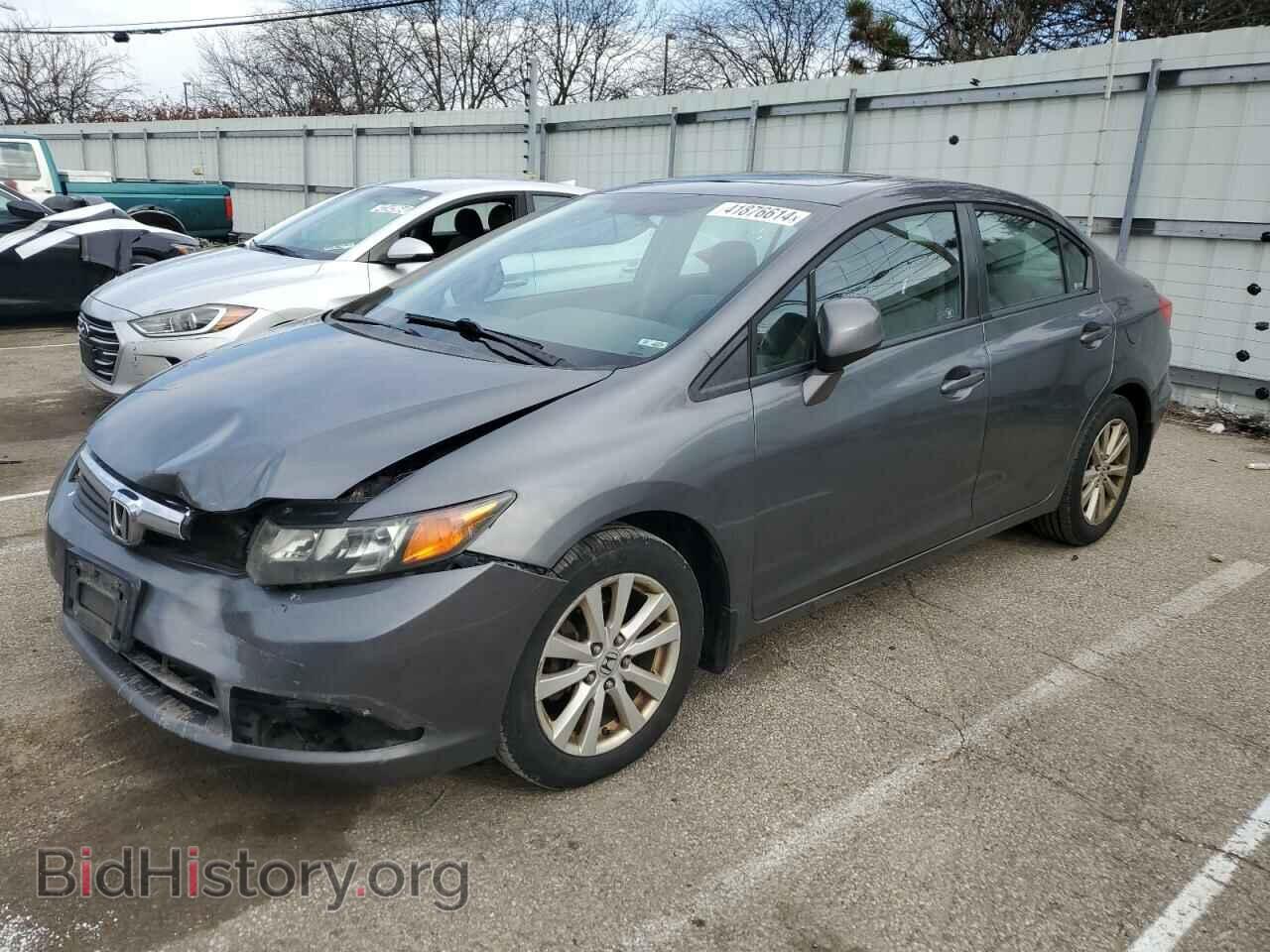 Photo 19XFB2F84CE001810 - HONDA CIVIC 2012