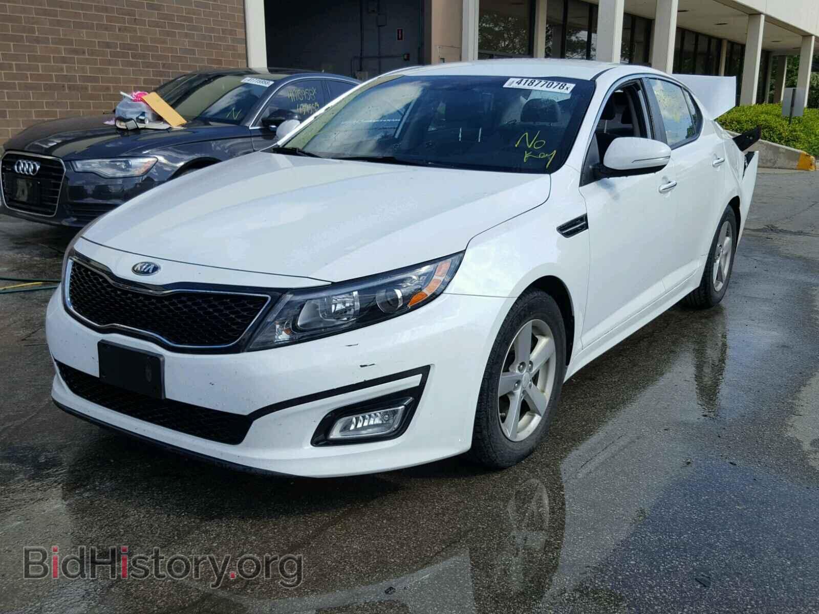 2015 KIA OPTIMA - VIN: 5XXGM4A78FG383151 - Фото 2