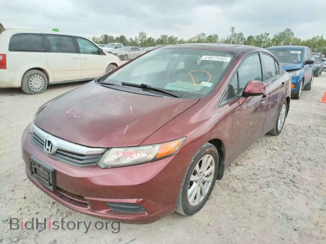2012 HONDA CIVIC - VIN: 2HGFB2F86CH510271 - Photo 2