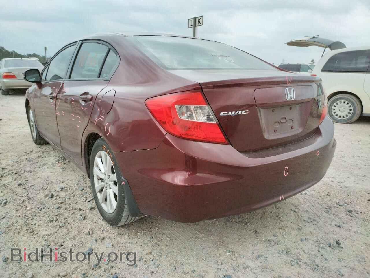 2012 HONDA CIVIC - VIN: 2HGFB2F86CH510271 - Photo 3