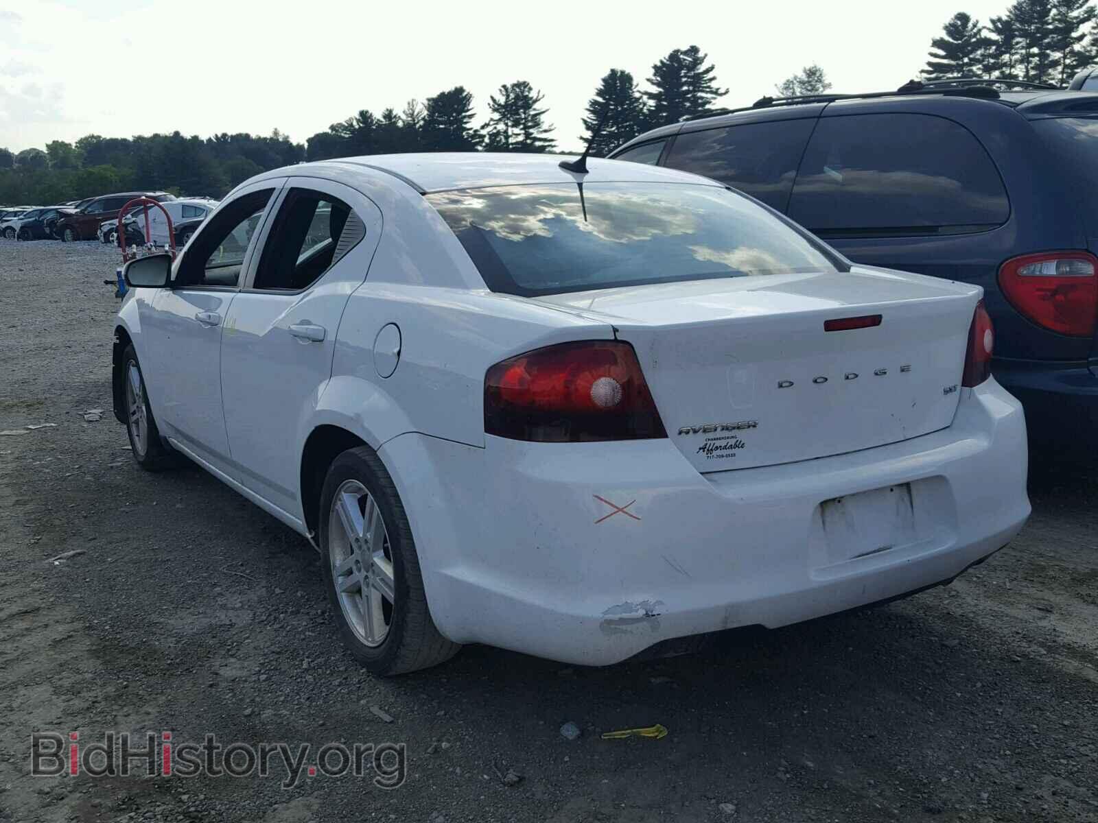 2012 DODGE AVENGER - VIN: 1C3CDZCB6CN196539 - Фото 3