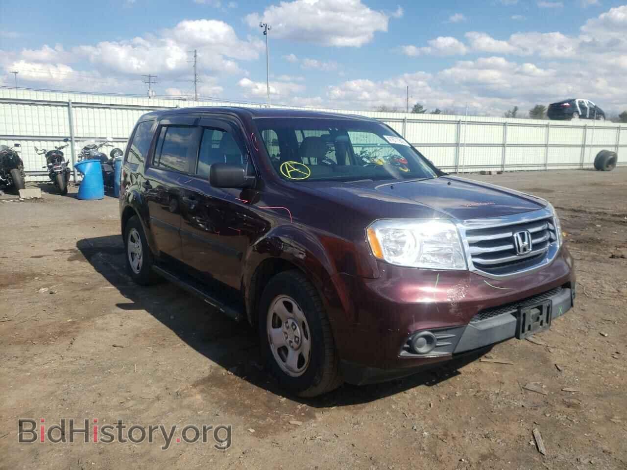 Photo 5FNYF4H20FB020886 - HONDA PILOT 2015