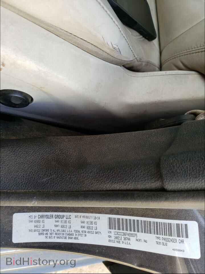 2015 CHRYSLER 200 - VIN: 1C3CCCCB6FN599375 - Photo 10