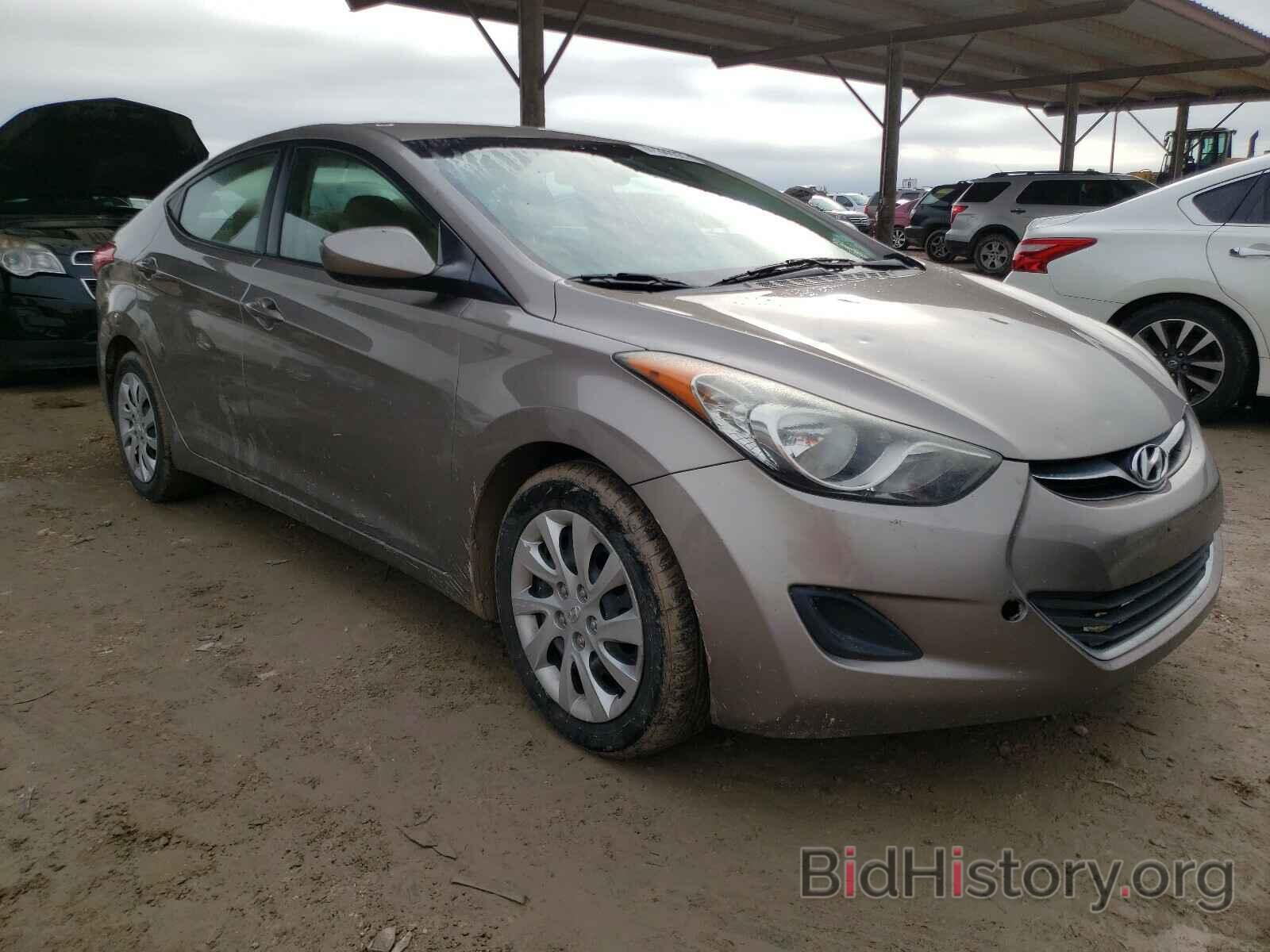 Photo 5NPDH4AE5CH126048 - HYUNDAI ELANTRA 2012