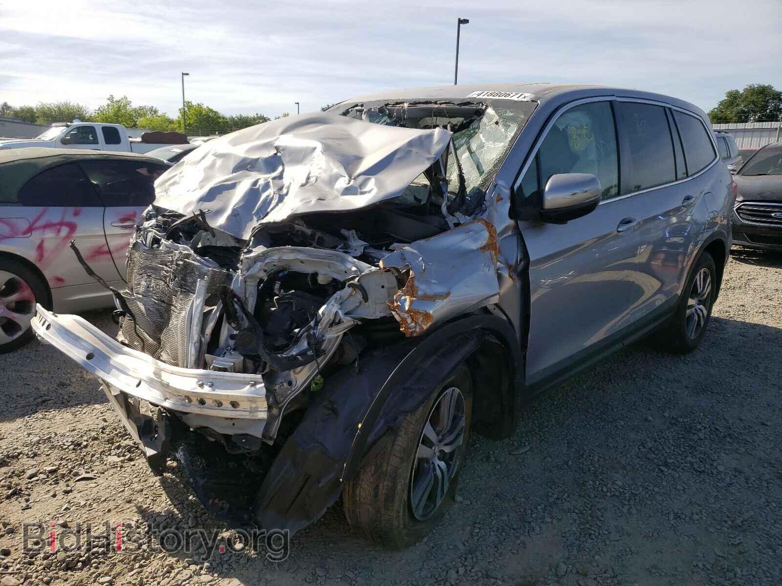 2017 HONDA PILOT - VIN: 5FNYF5H59HB039147 - Фото 2