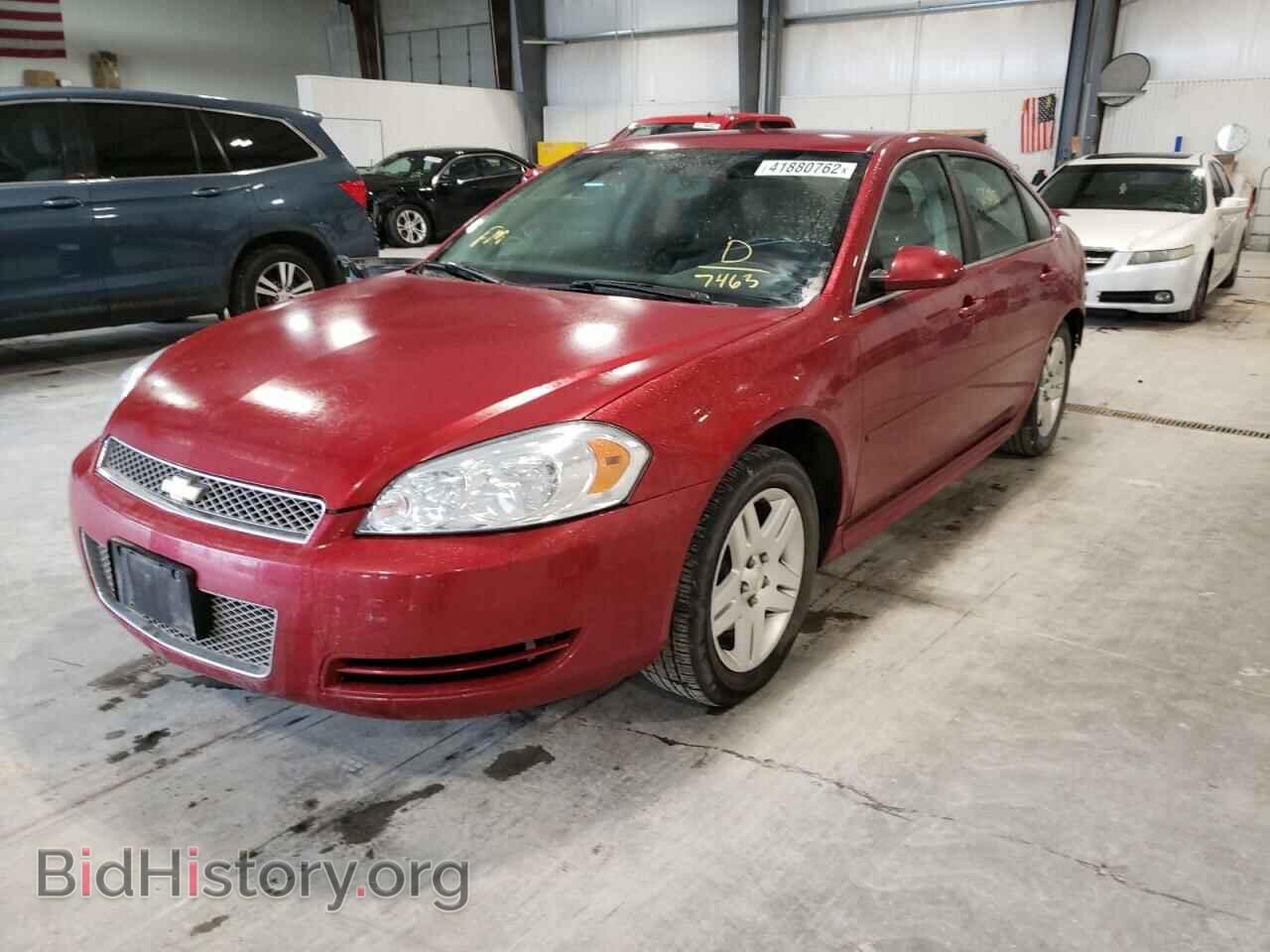 2012 CHEVROLET IMPALA - VIN: 2G1WB5E31C1297463 - Фото 2