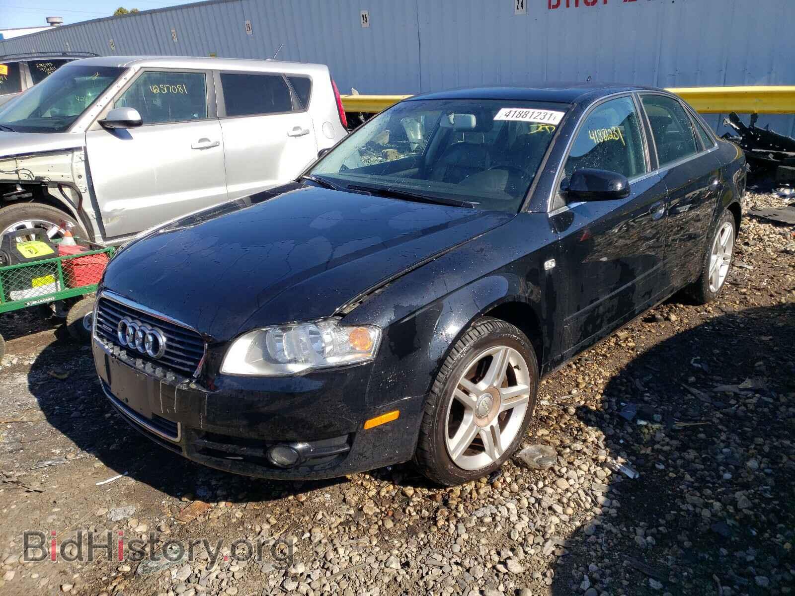 2007 AUDI A4 - VIN: WAUDF78E27A220573 - Фото 2