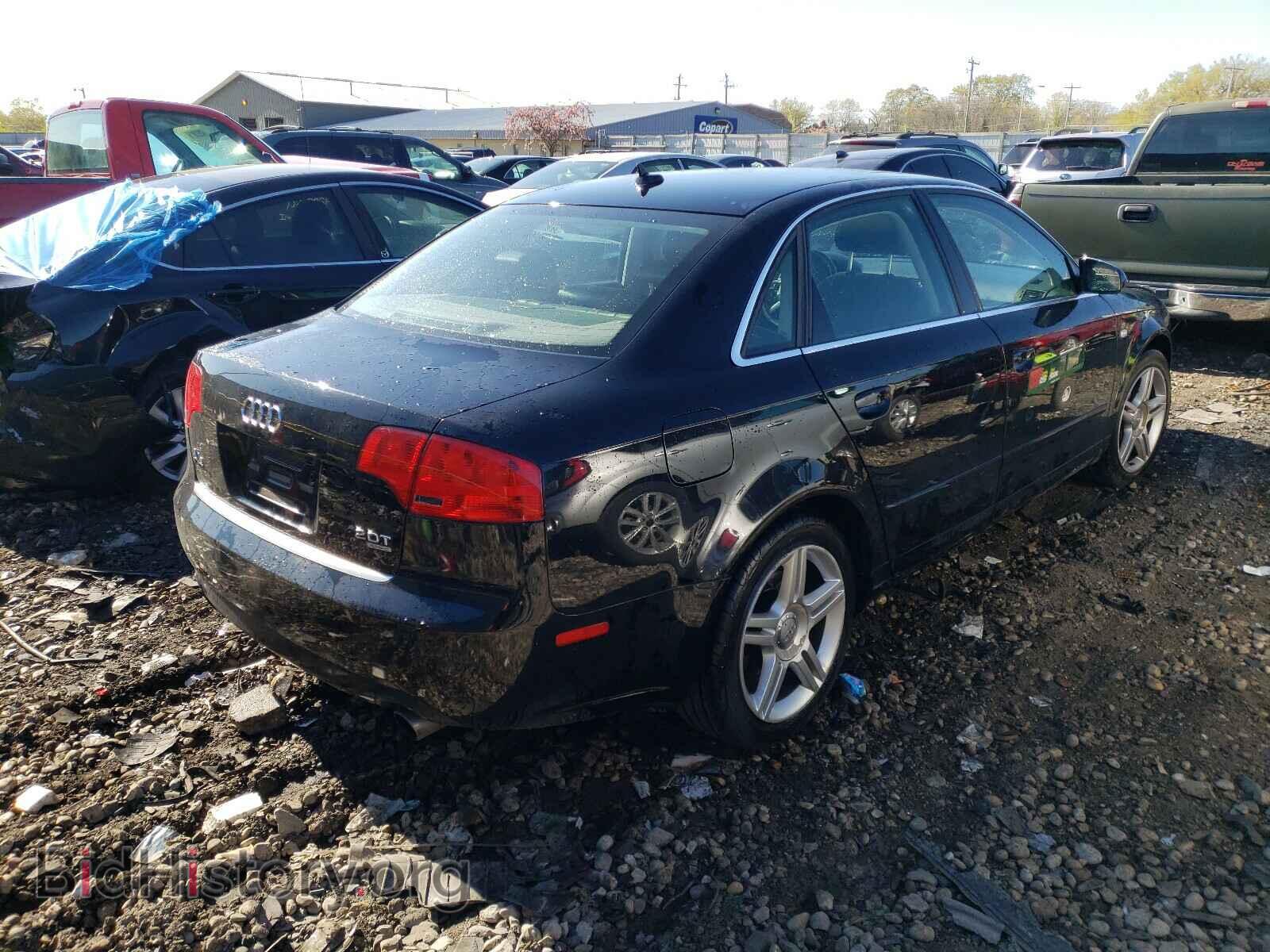 2007 AUDI A4 - VIN: WAUDF78E27A220573 - Фото 4