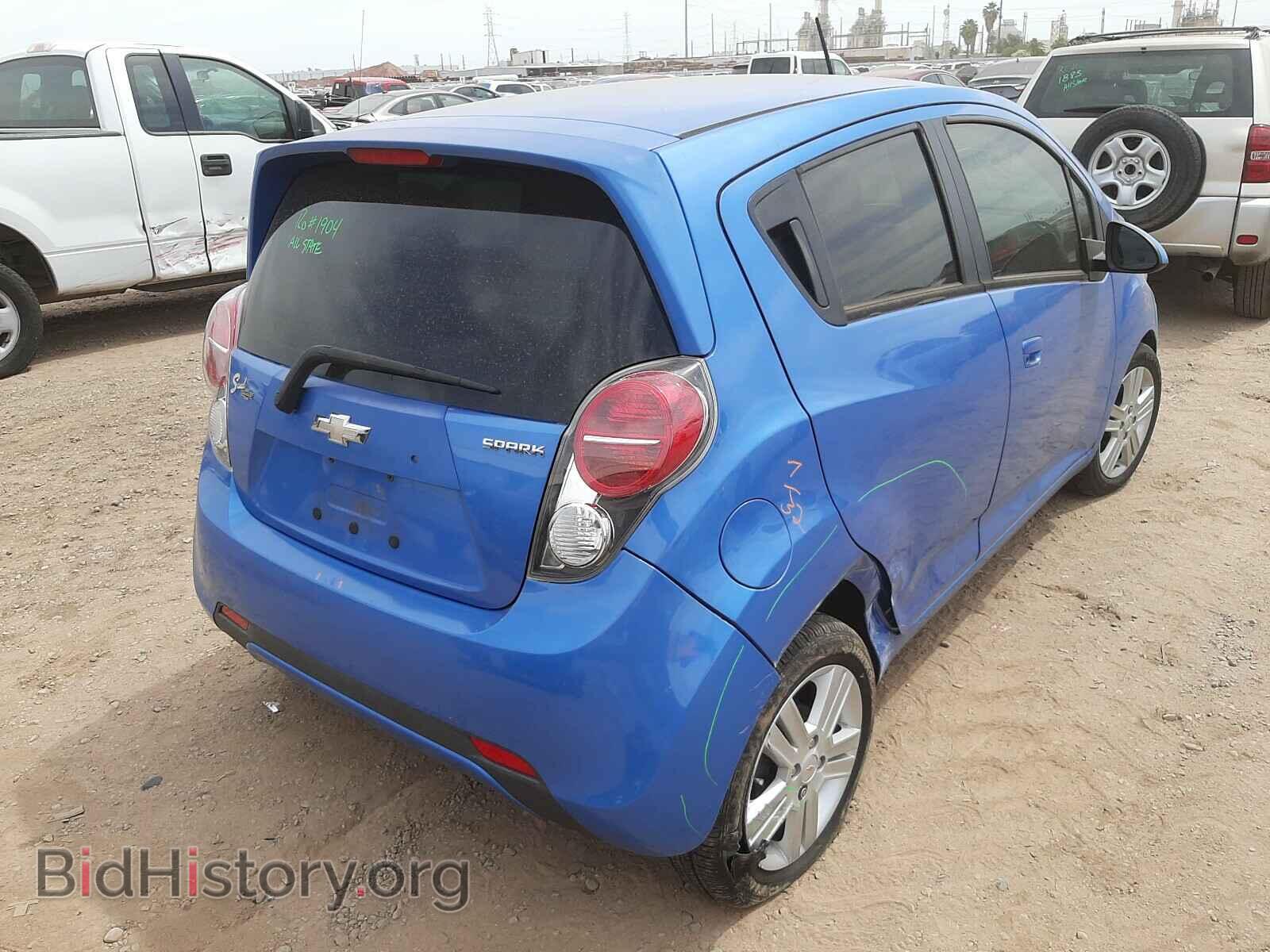 2015 CHEVROLET SPARK - VIN: KL8CD6S94FC728713 - Фото 4