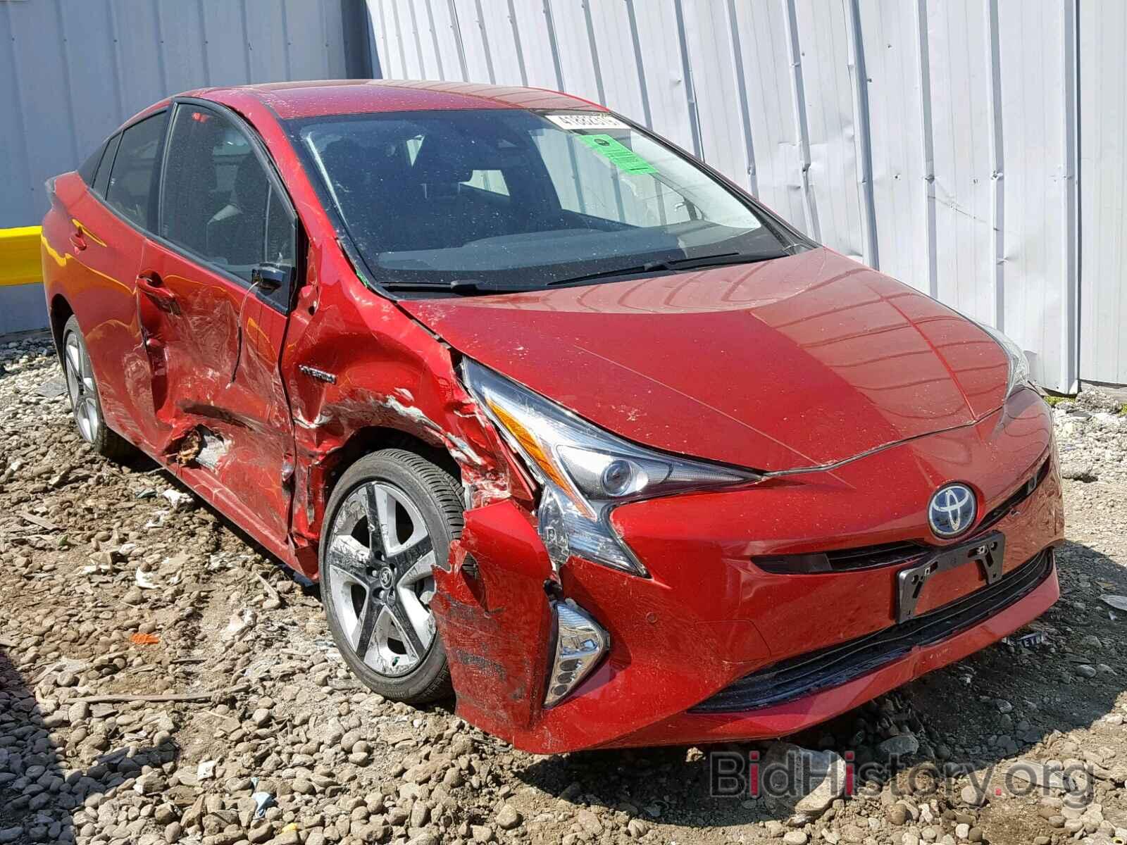 Photo JTDKARFU7J3553426 - TOYOTA PRIUS 2018