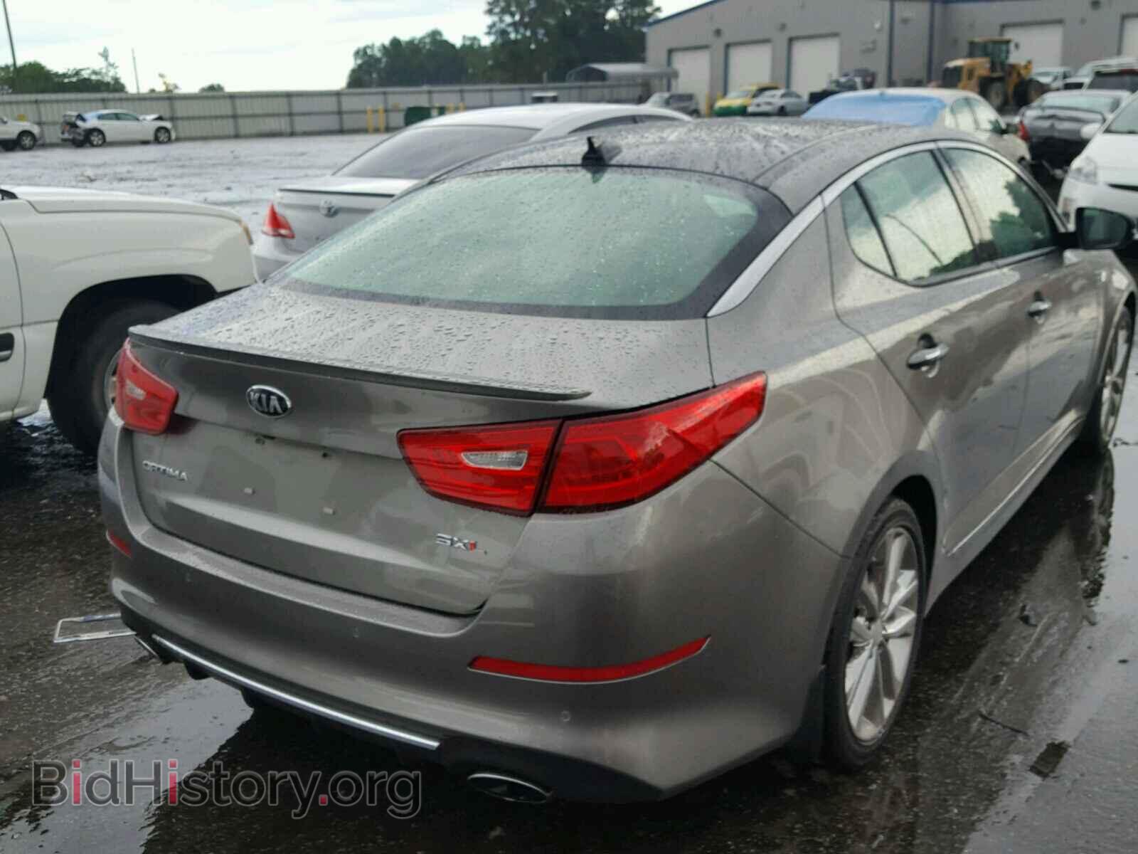 2015 KIA OPTIMA - VIN: 5XXGR4A68FG360249 - Фото 4