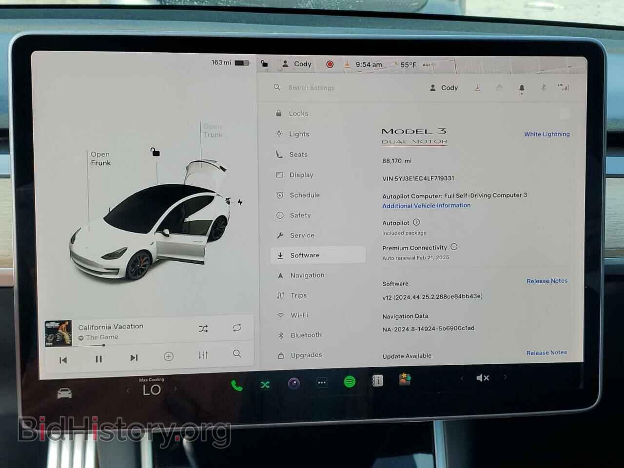 2020 TESLA MODEL 3 - VIN: 5YJ3E1EC4LF719331 - Photo 9