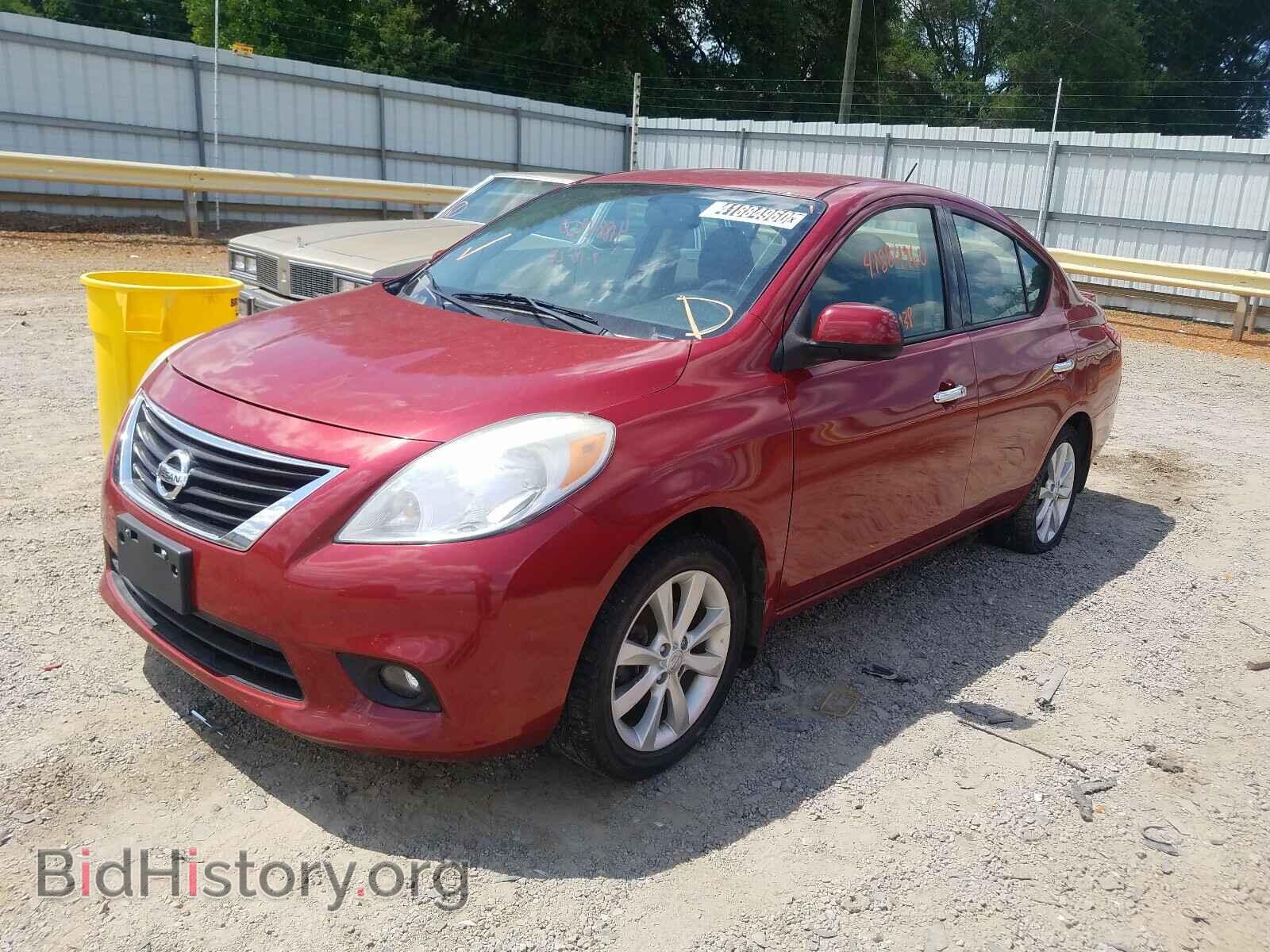 2014 NISSAN VERSA - VIN: 3N1CN7AP1EL810723 - Фото 2