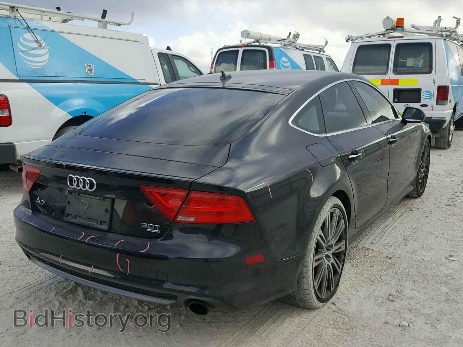 2012 AUDI A7 - VIN: WAUSGAFC6CN003078 - Фото 4