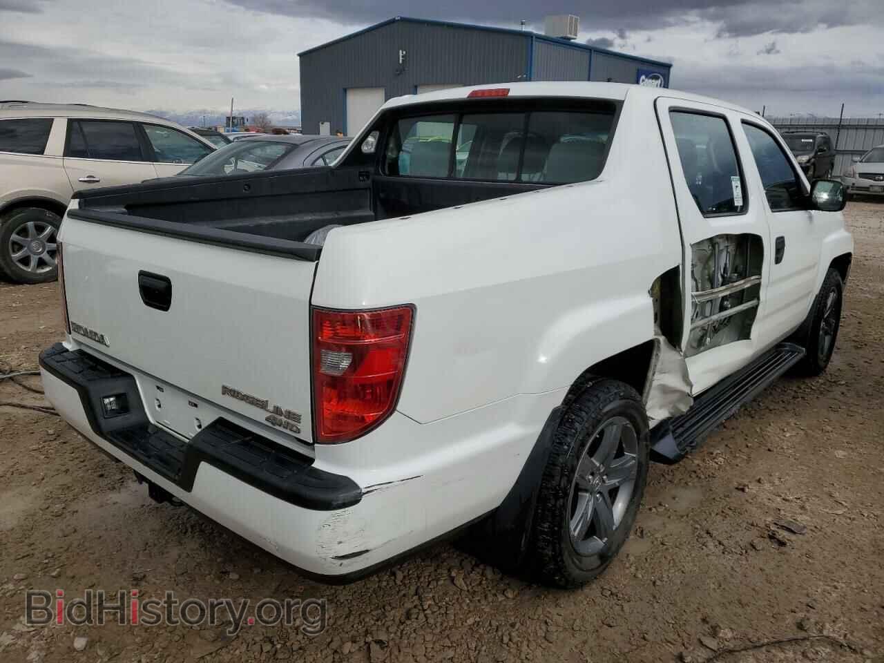 2011 HONDA RIDGELINE - VIN: 5FPYK1F26BB454955 - Фото 3