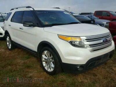 2013 Ford EXPLORER, white — VIN 1FM5K7D82DGB88781, Copart