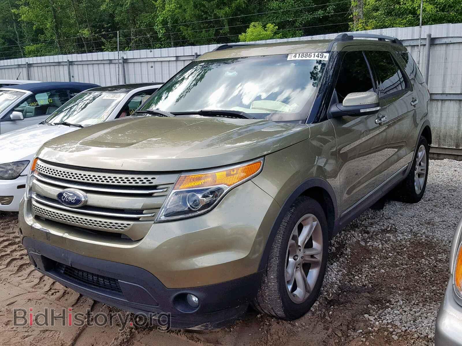 2013 FORD EXPLORER L - VIN: 1FM5K7F80DGC11570 - Фото 2