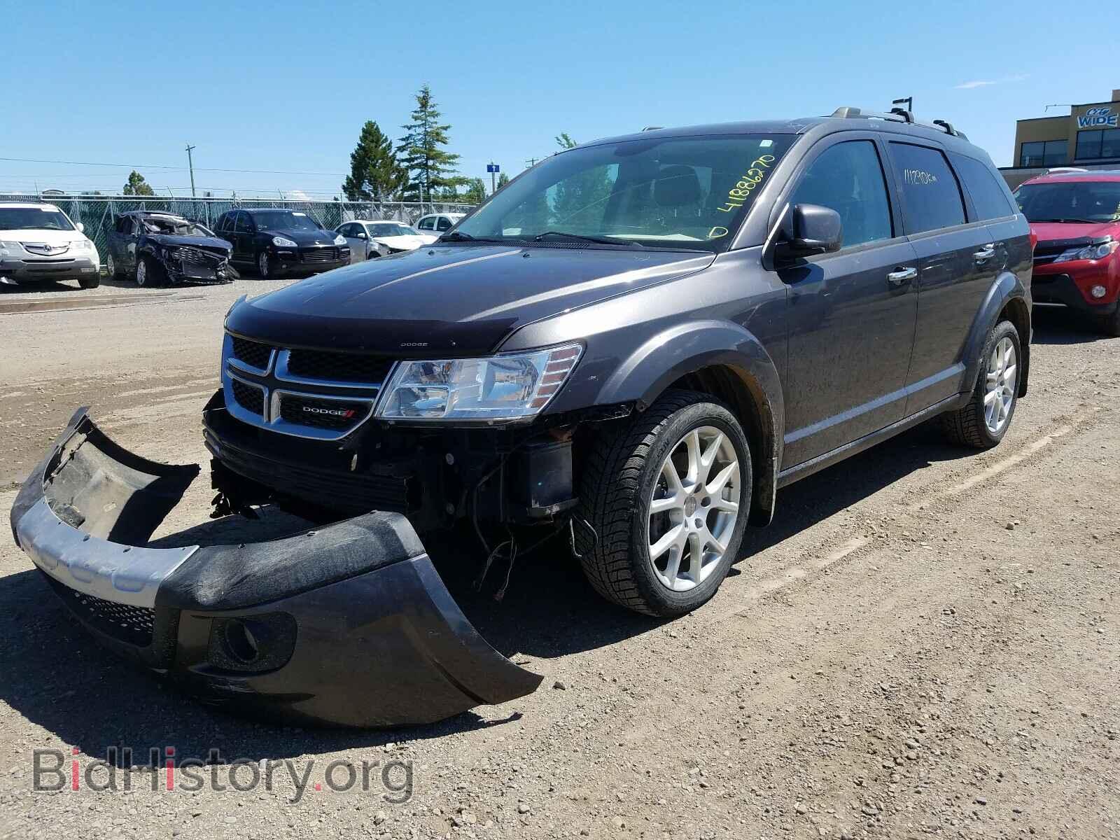 2015 DODGE JOURNEY - VIN: 3C4PDDFG7FT533473 - Фото 2
