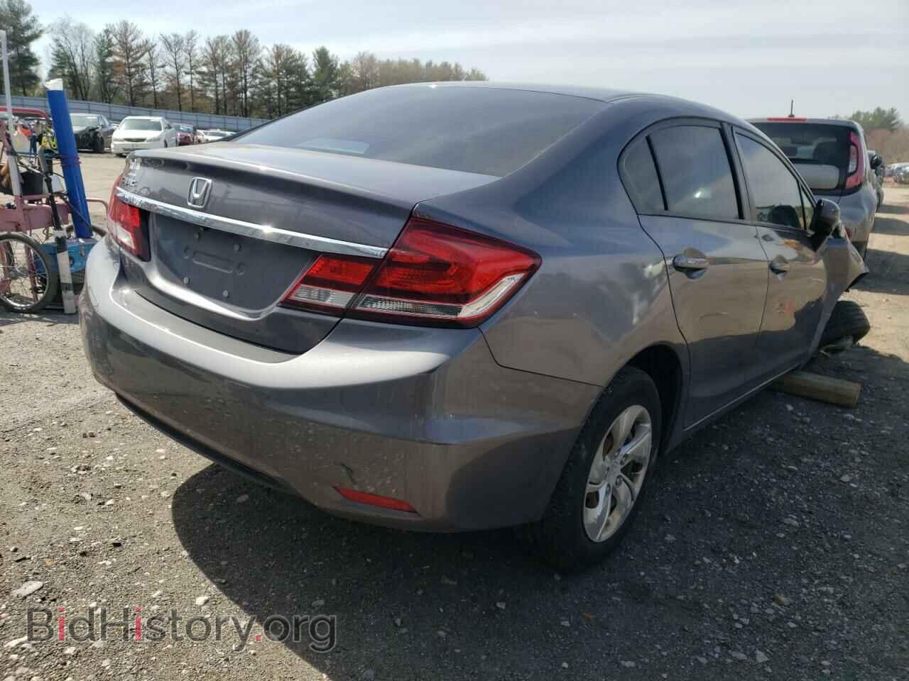 2014 HONDA CIVIC - VIN: 19XFB2F53EE234022 - Фото 4