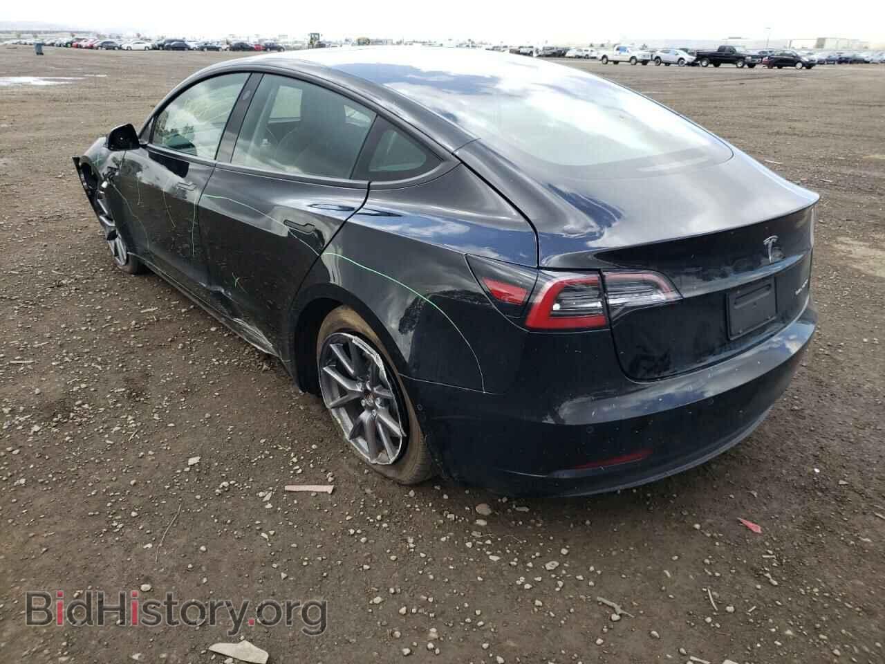 2021 TESLA MODEL 3 - VIN: 5YJ3E1EB7MF877204 - Фото 3