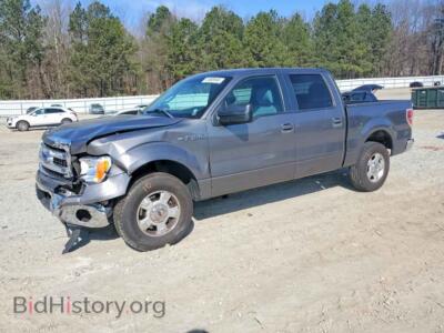 2013 Ford F150 Supercrew, темно-серый — VIN 1FTFW1CF9DFD49417, Copart