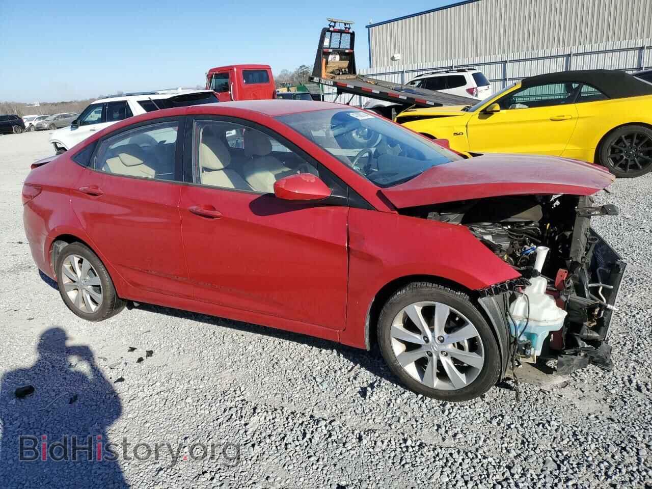 2014 HYUNDAI ACCENT - VIN: KMHCU4AE3EU676893 - Фото 4