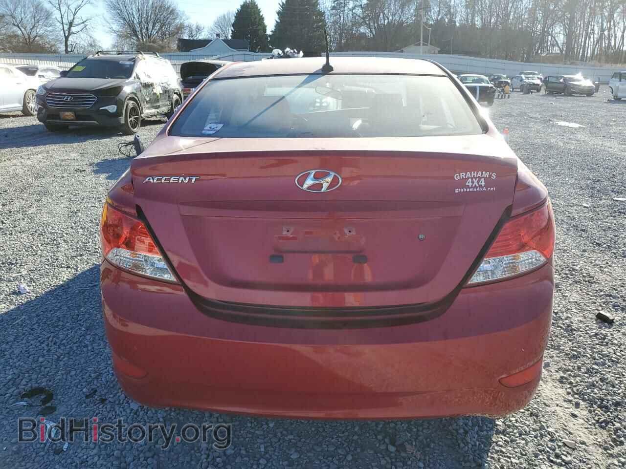2014 HYUNDAI ACCENT - VIN: KMHCU4AE3EU676893 - Фото 6