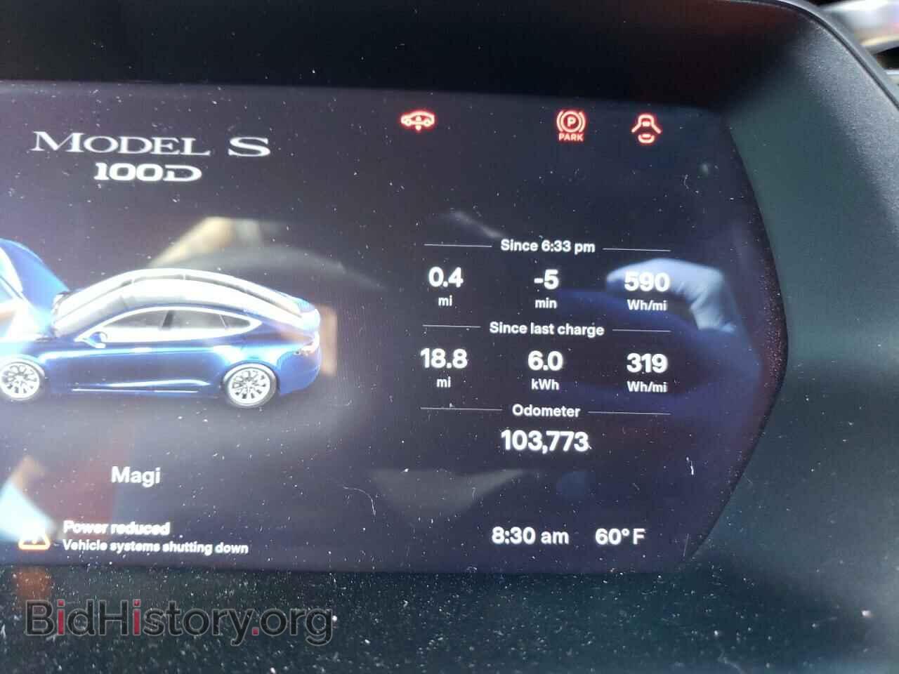 2017 TESLA MODEL S - VIN: 5YJSA1E2XHF234066 - Фото 9