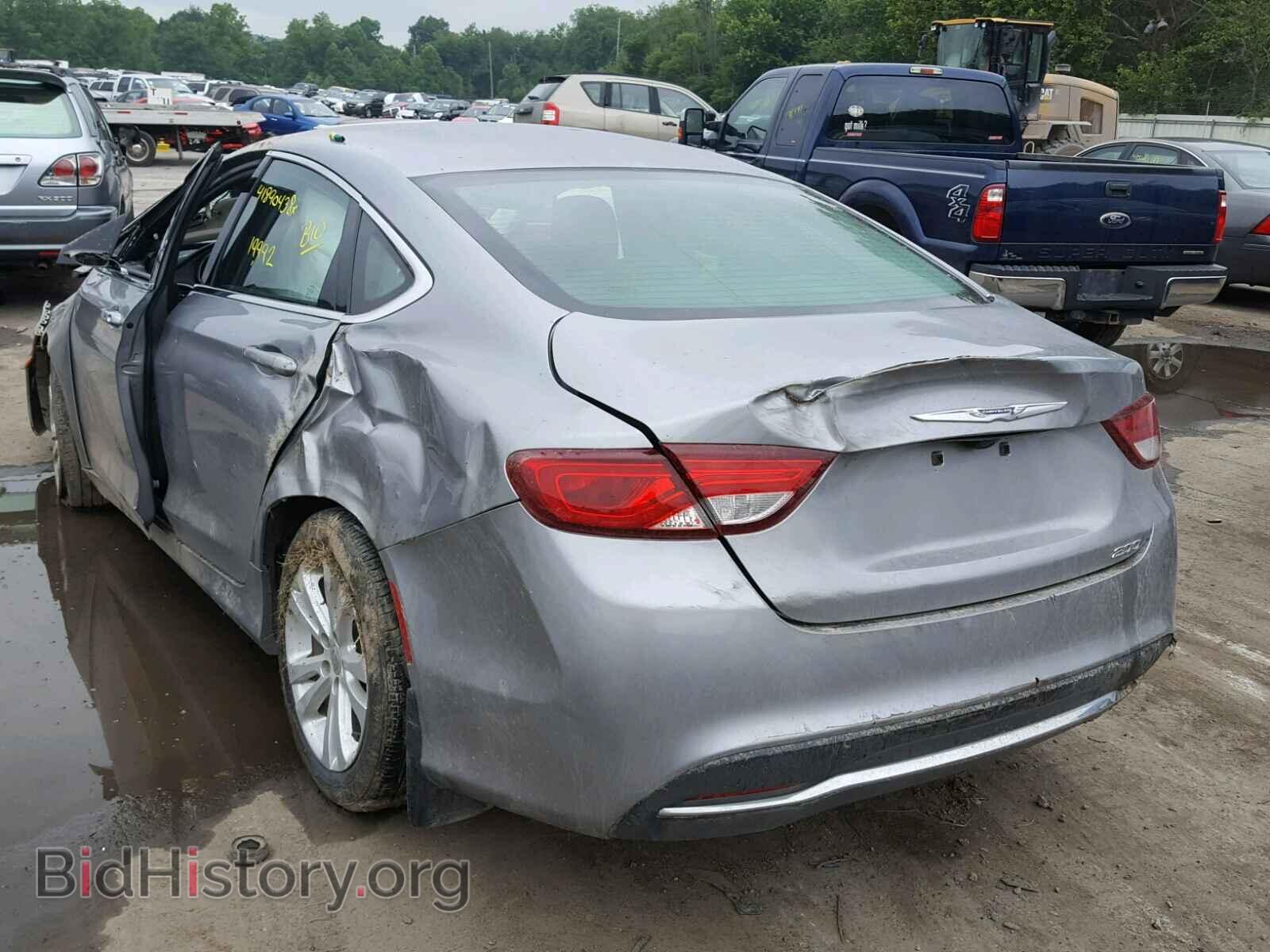 2016 CHRYSLER 200 - VIN: 1C3CCCAB1GN116167 - Фото 3