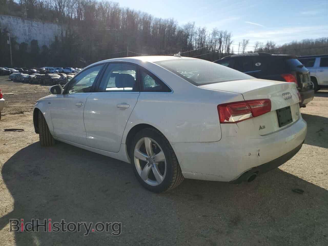 2012 AUDI A6 - VIN: WAUGGAFC6CN044509 - Фото 2
