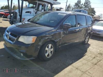 2011 Dodge CARAVAN Crew, black — VIN 2D4RN5DG2BR689435, Copart