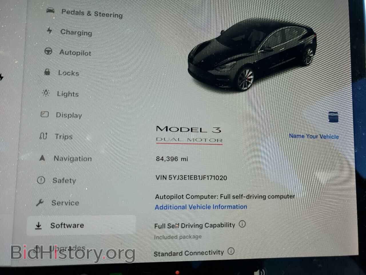 2018 TESLA MODEL 3 - VIN: 5YJ3E1EB1JF171020 - Фото 9