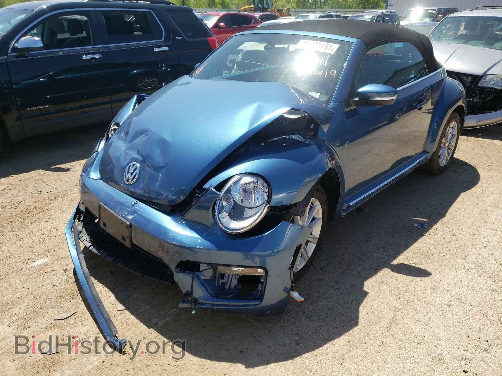2019 VOLKSWAGEN BEETLE - VIN: 3VW5DAAT5KM504419 - Фото 2