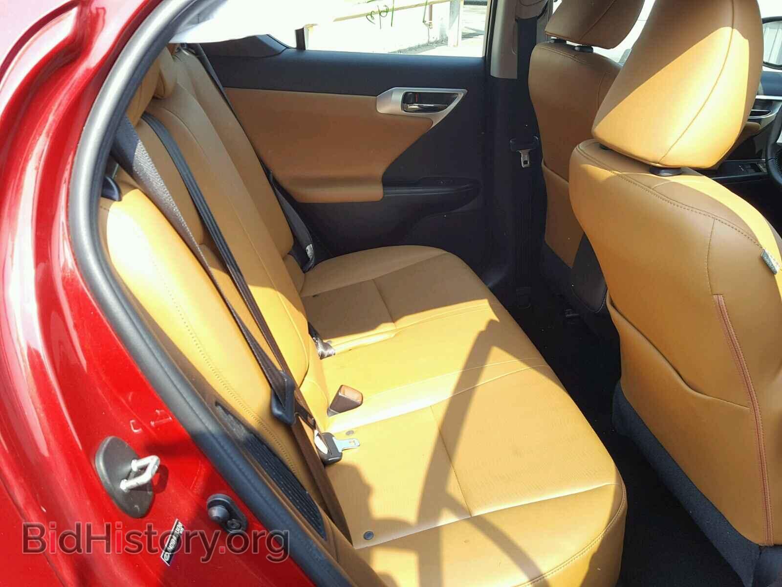 2013 LEXUS CT 200 - VIN: JTHKD5BH9D2134768 - Фото 6