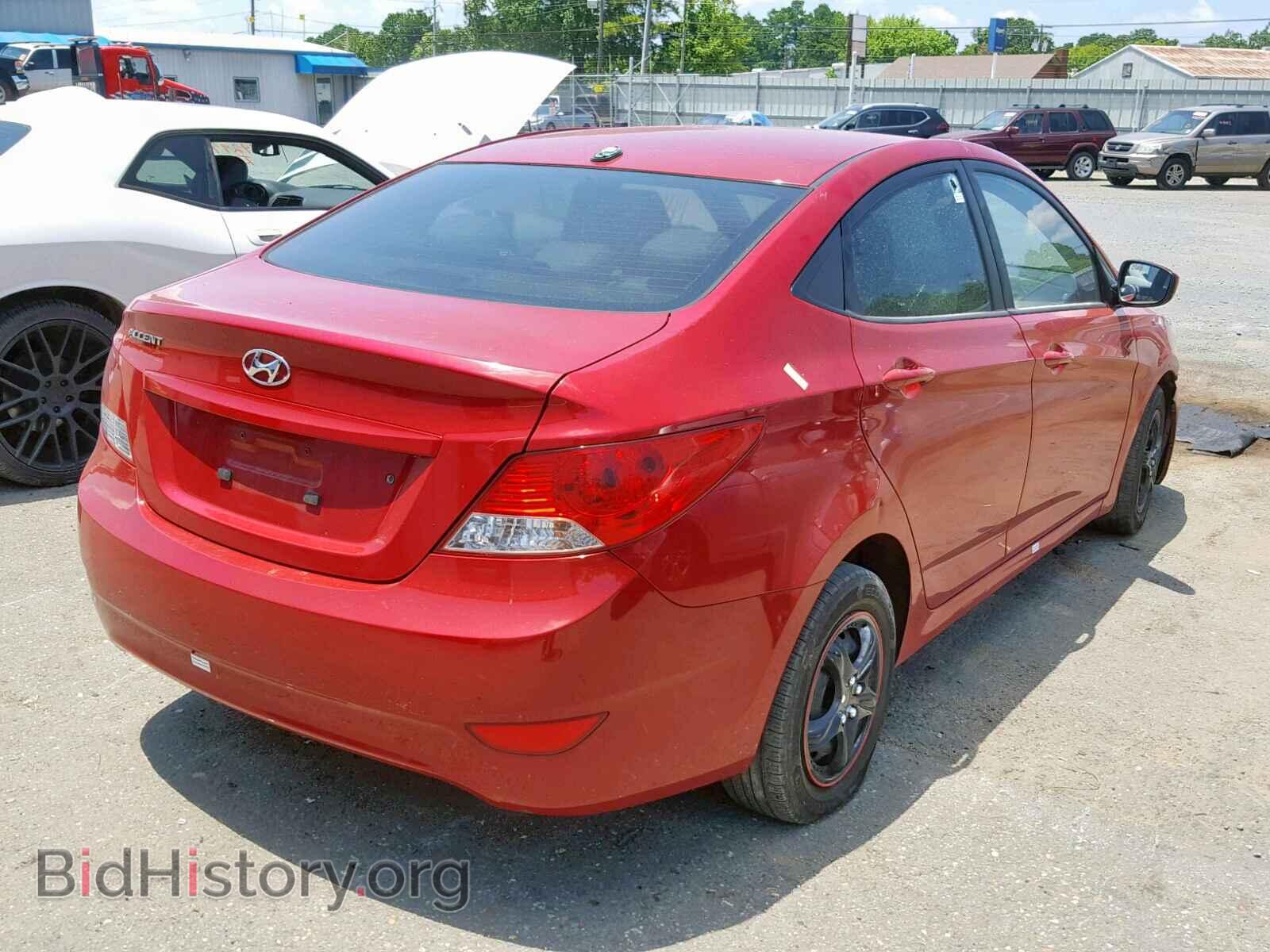 2012 HYUNDAI ACCENT - VIN: KMHCT4AE5CU166920 - Фото 4