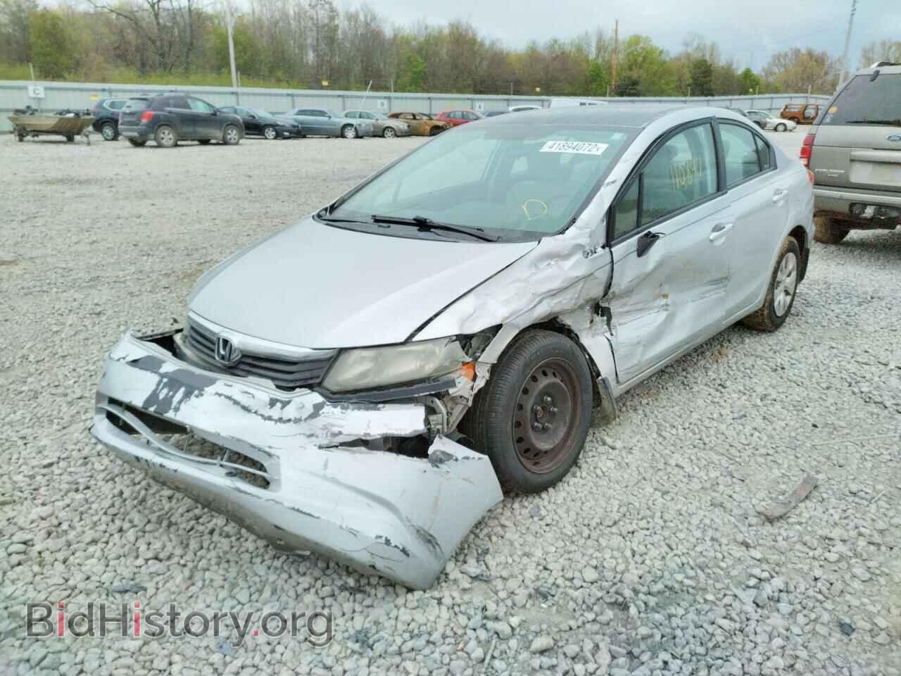 2012 HONDA CIVIC - VIN: 19XFB2F50CE081841 - Фото 2