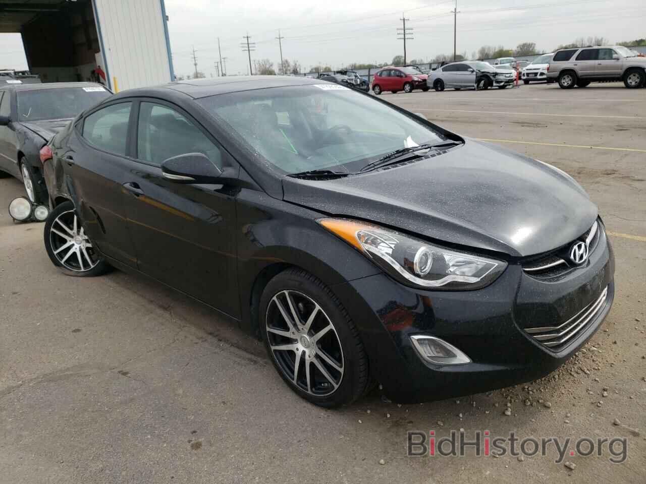 Photo KMHDH4AEXCU363166 - HYUNDAI ELANTRA 2012