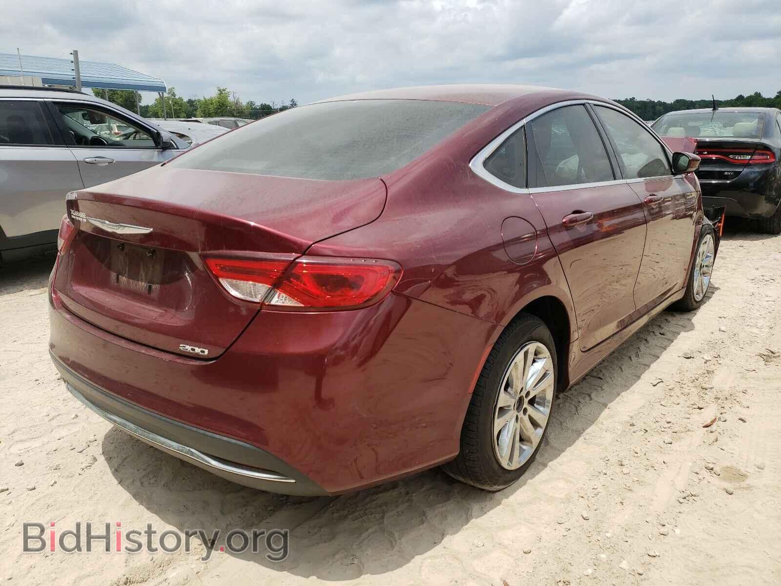 2015 CHRYSLER 200 - VIN: 1C3CCCAB1FN532380 - Фото 4