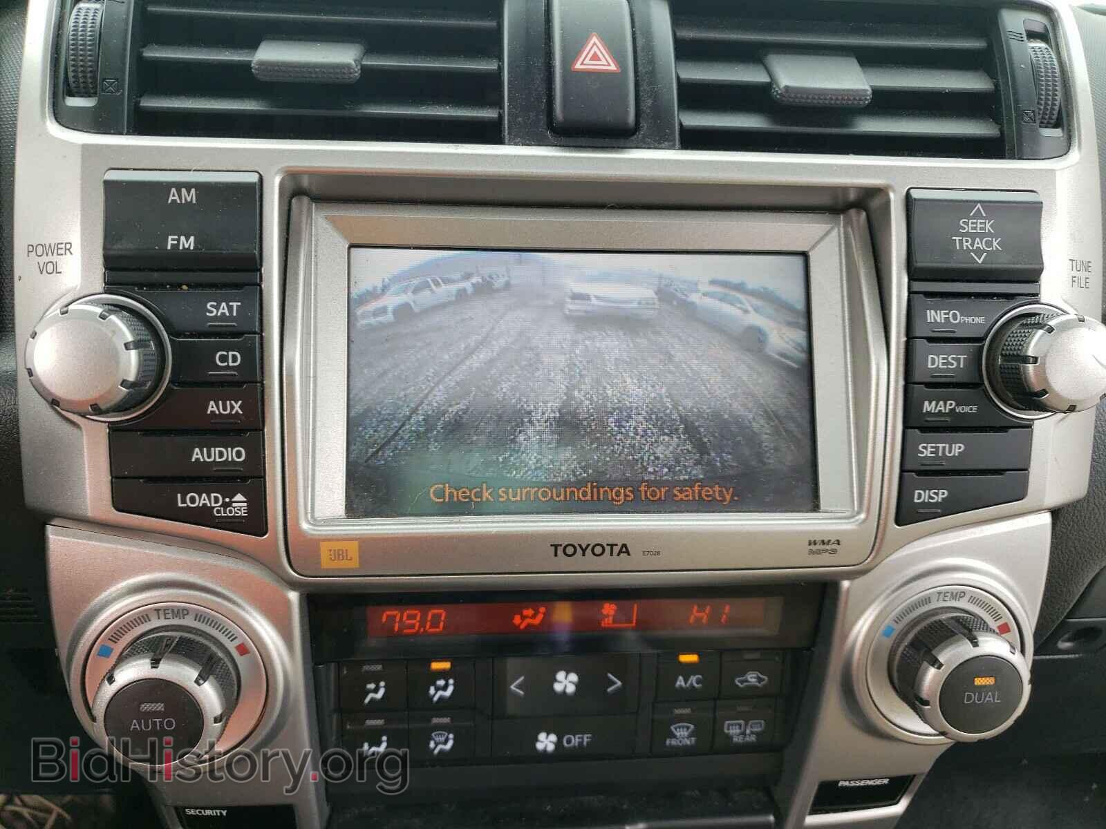 2011 TOYOTA 4RUNNER - VIN: JTEBU5JR3B5073081 - Фото 9
