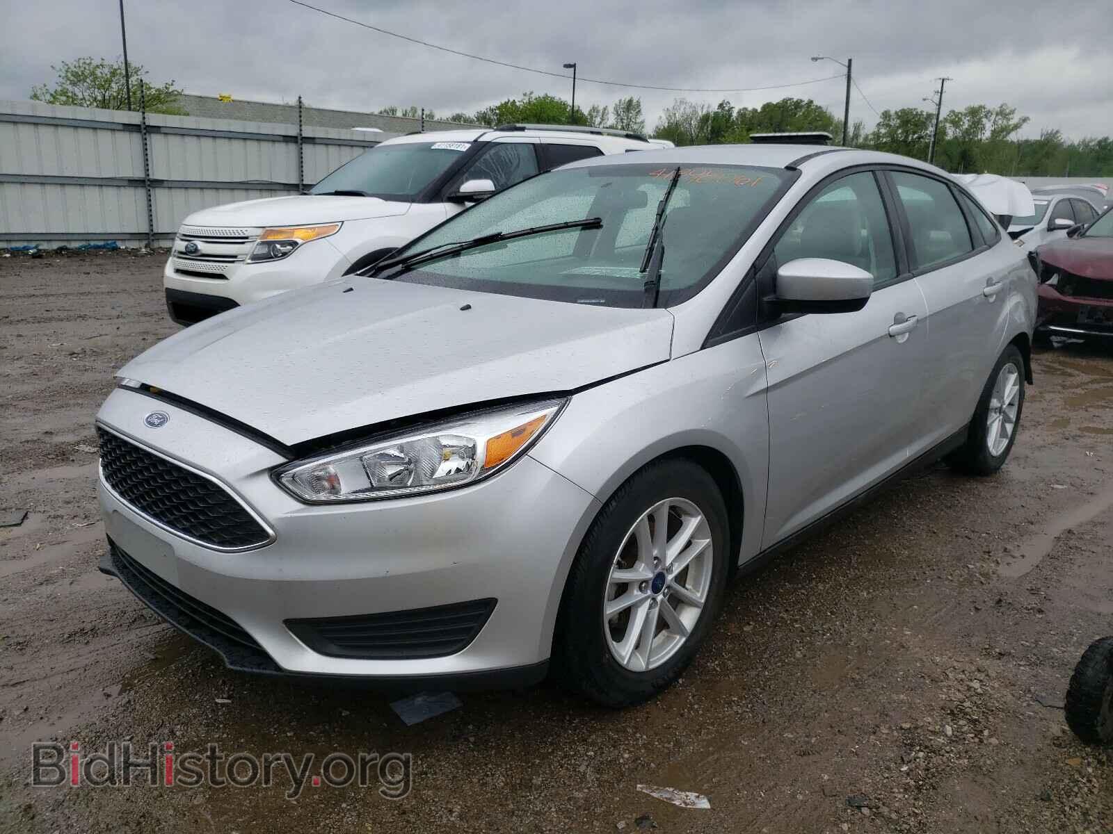 2018 FORD FOCUS - VIN: 1FADP3F26JL239744 - Фото 2