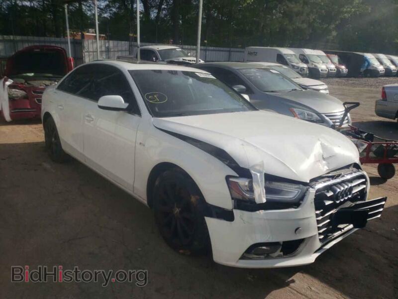 2013 Audi A4 A4 Premium (VIN WAUEFAFL4DA047802) — фото 1 из 10, Copart, повреждение: передняя часть