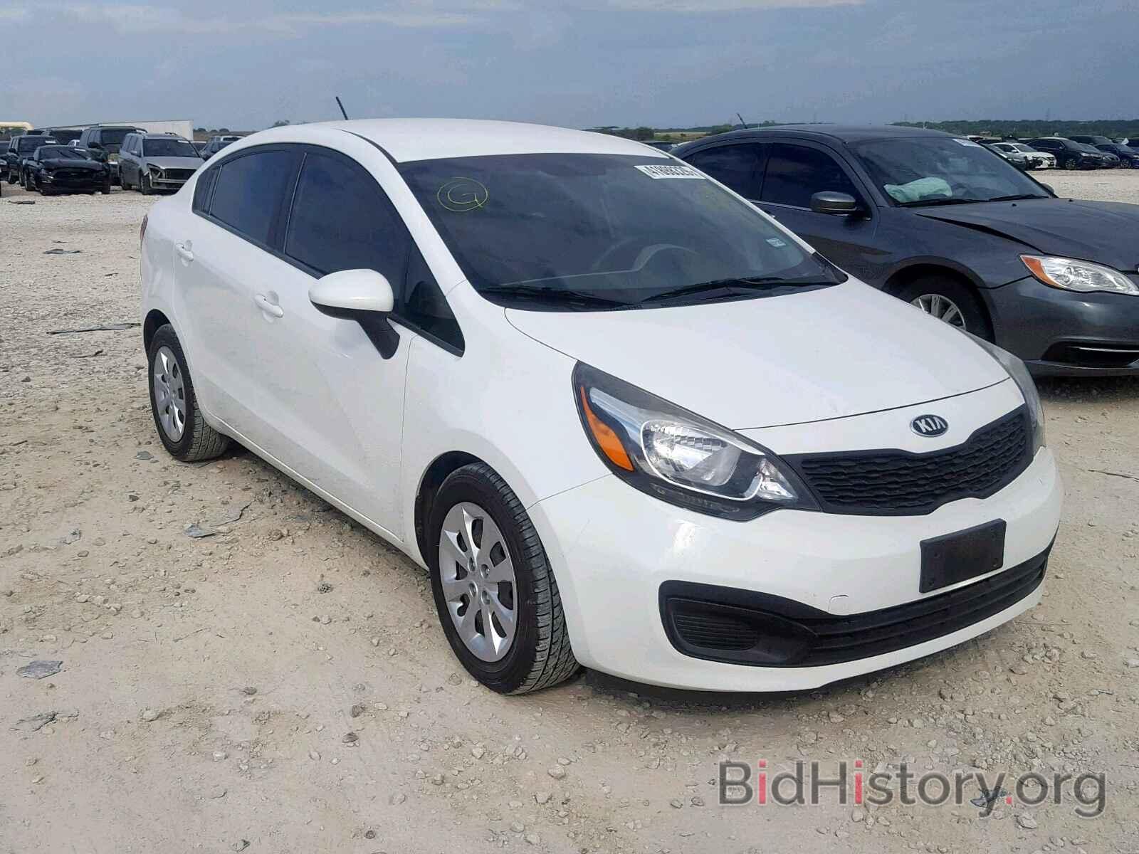 Photo KNADM4A3XF6468519 - KIA RIO LX 2015