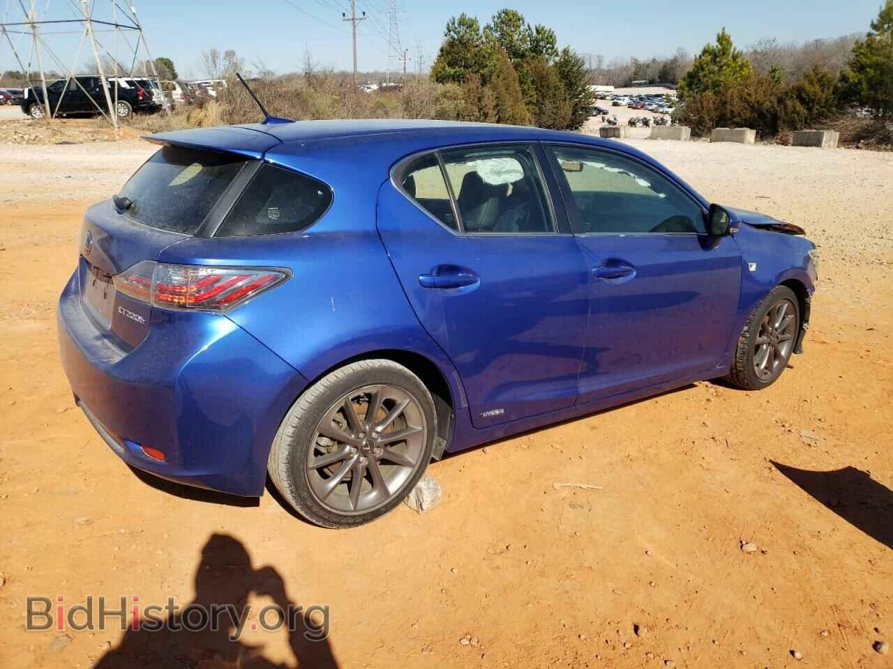 2012 LEXUS CT 200 - VIN: JTHKD5BH9C2082041 - Фото 3