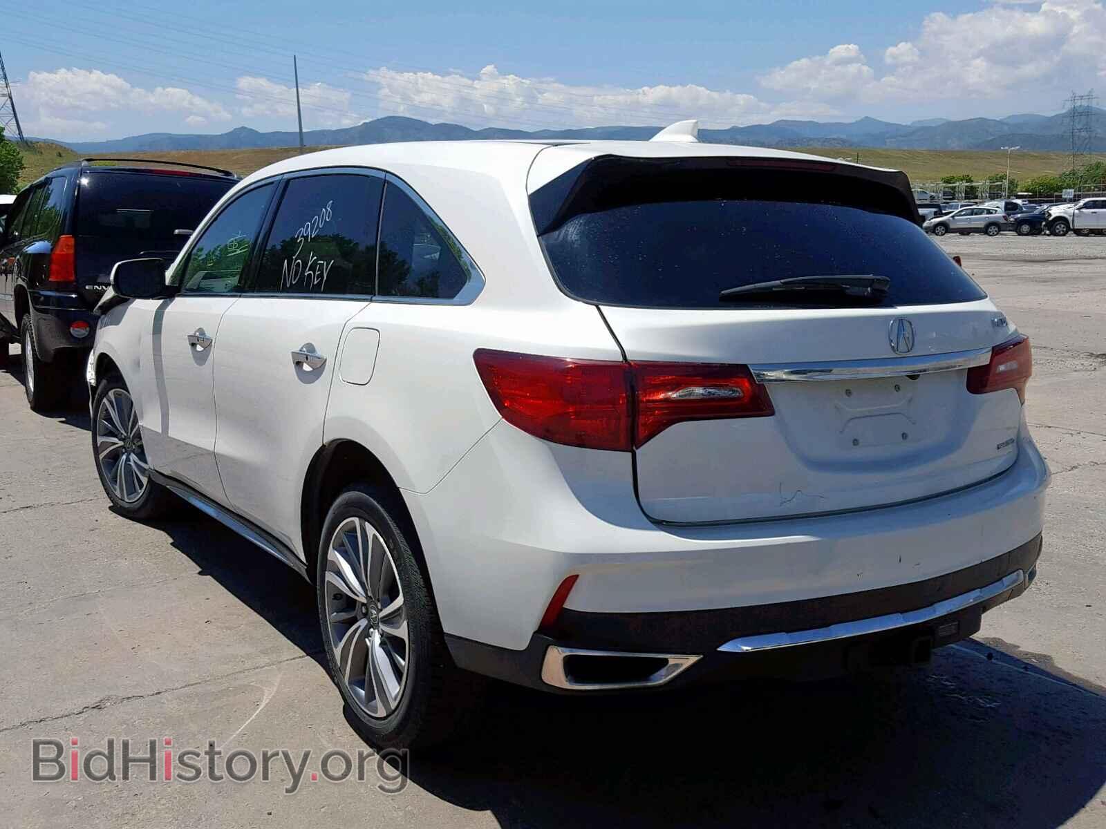 2017 ACURA MDX - VIN: 5FRYD4H54HB022867 - Фото 3