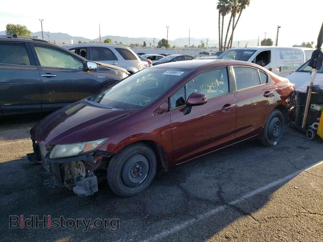 2013 HONDA CIVIC - VIN: 19XFB2F59DE026886 - Фото 2