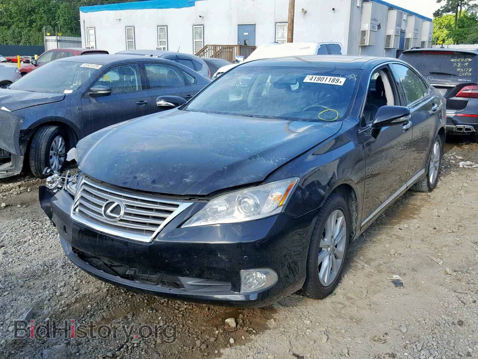 2011 LEXUS ES350 - VIN: JTHBK1EG2B2455405 - Фото 2